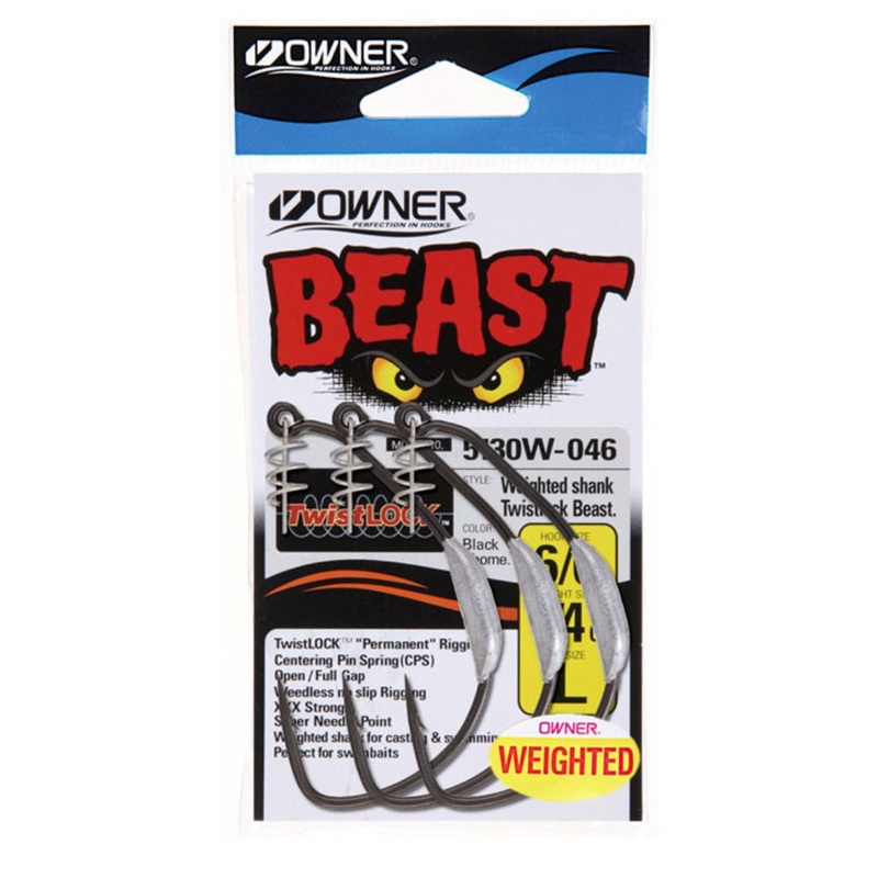 Owner – Beast Weighted Twistlock Hooks (5130W)