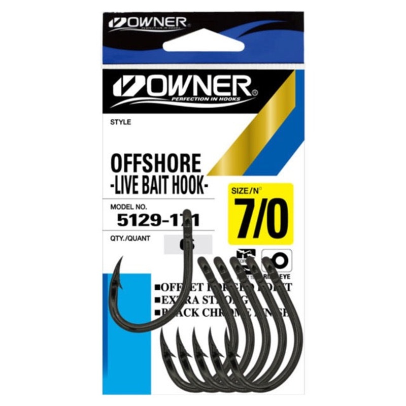 Owner – Offshore Live Bait Hooks (5129)