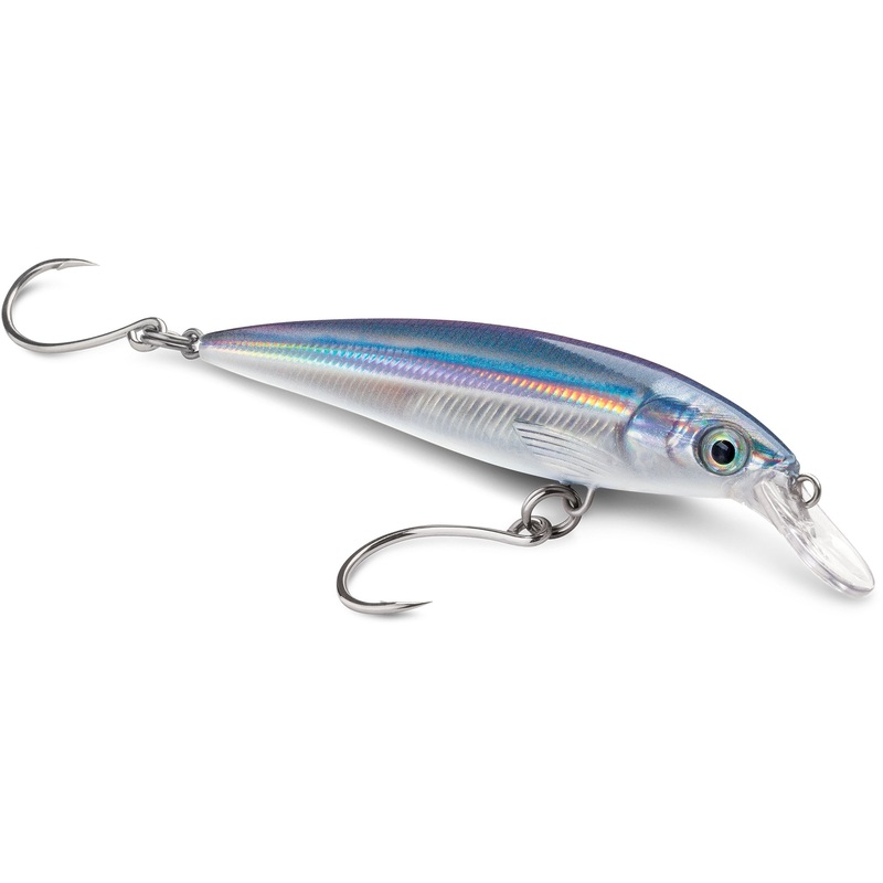Rapala – X-Rap Long Cast|4.75in – 1.25oz|5.5in – 1 7/8oz|Albino Shiner|Glass Ghost|Gold Olive|Purple Mackerel|Bone Chartreuse|Green Mackerel|Blue Mackerel