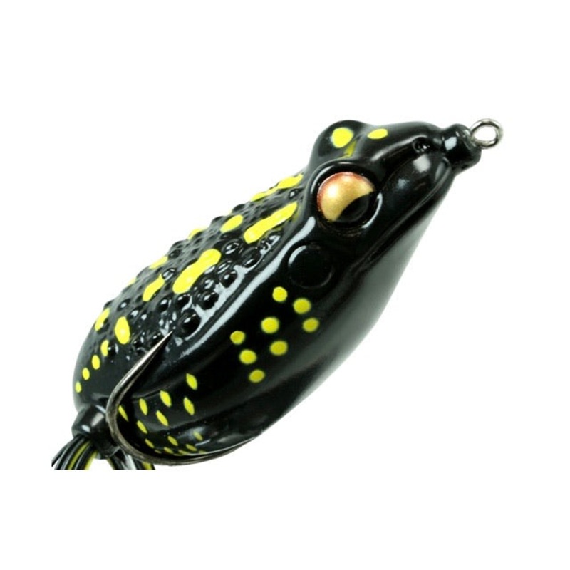 FishLab – Rattle Toad|2 1/4 in – 1/2 oz|Mud Frog|Green Frog|Black Frog
