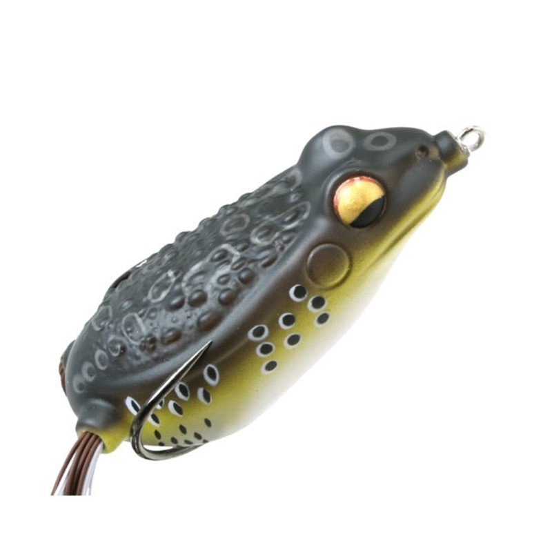 FishLab – Rattle Toad|2 1/4 in – 1/2 oz|Mud Frog|Green Frog|Black Frog