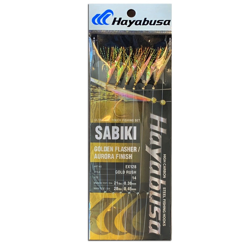 Hayabusa – EX128 Gold Rush Sabiki Rigs