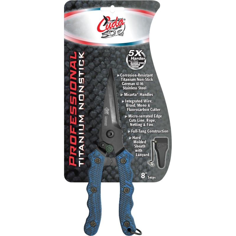 Cuda – 8in Titanium Non-Stick Professional Snips