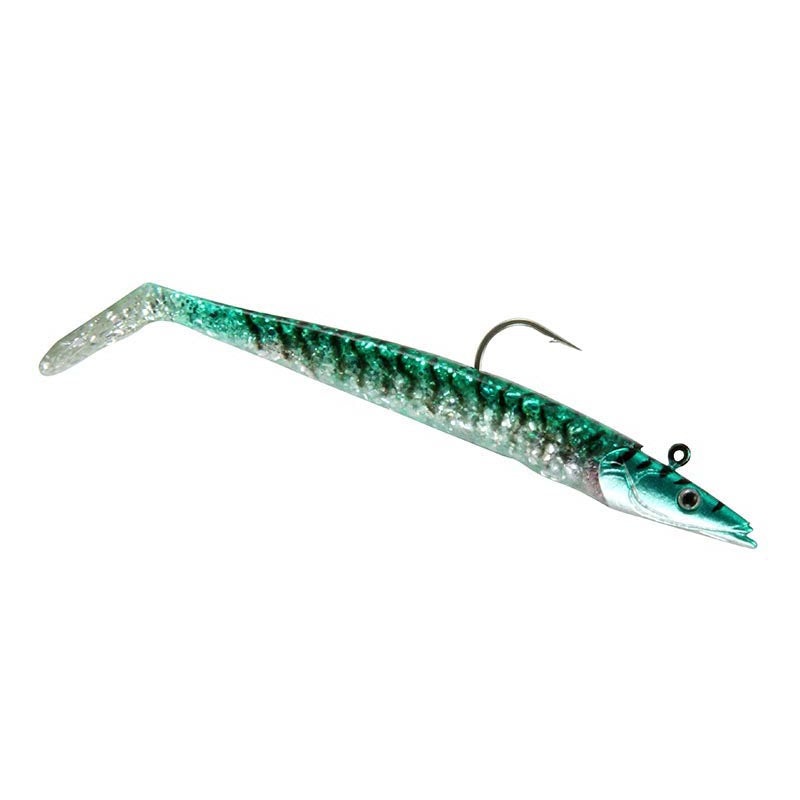 Savage Gear – Sandeel Lures|5in|6in|7in|7.5in|8in|Green Mackerel|Real Pearl|Ghost Herring|Sandeel|Sexy Shad|Murdered Out|Greenback|Chartreuse White|Green Glow|Cosmic Mackerel|Green Eye Squid|Pink White|Brown Sandeel|Blue Silver|Chartreuse Mackerel