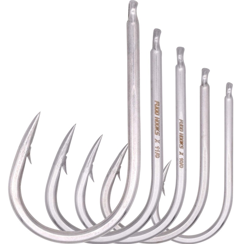 FUDO Hooks – Super Ocean Grander Curved Needle Eye Hooks