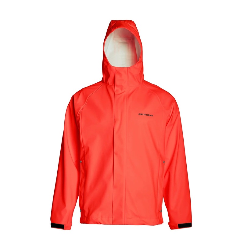 Grundens – Neptune 319 Jacket|Orange|Dark Navy|Black|Small|Medium|Large|X-Large|XX-Large|3X-Large|4X-Large