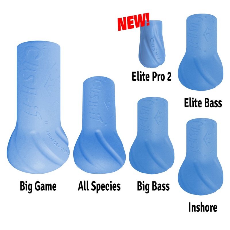 Luna Sea – Cush-It|All-Species (Blue)|Big Game (Silver)|Elite Bass – Inshore (Blue) for 3/4″ – 1 1/16″ diameter rods|Big Bass (Blue) for 1″ – 1 3/8″ diameter rods