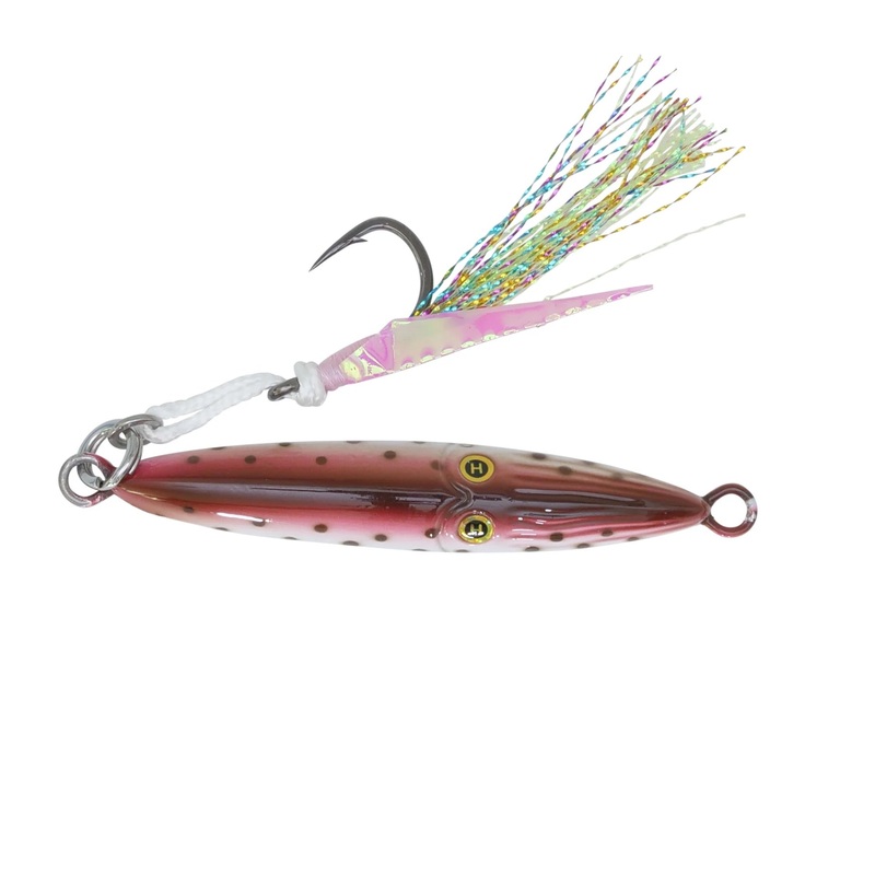 Hogy – Squinnow Jigs|1.75oz – 3in|3.5oz – 4.5in|Green Mack|Pink Squid|Olive Crab
