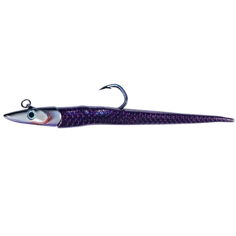 Hogy – Tuna Harness Jigs|4oz – 10in|6oz – 11in|8oz – 12in|Pink|Blurple|Glow Bone|Olive Silver|Mackerel (Green)|Silver