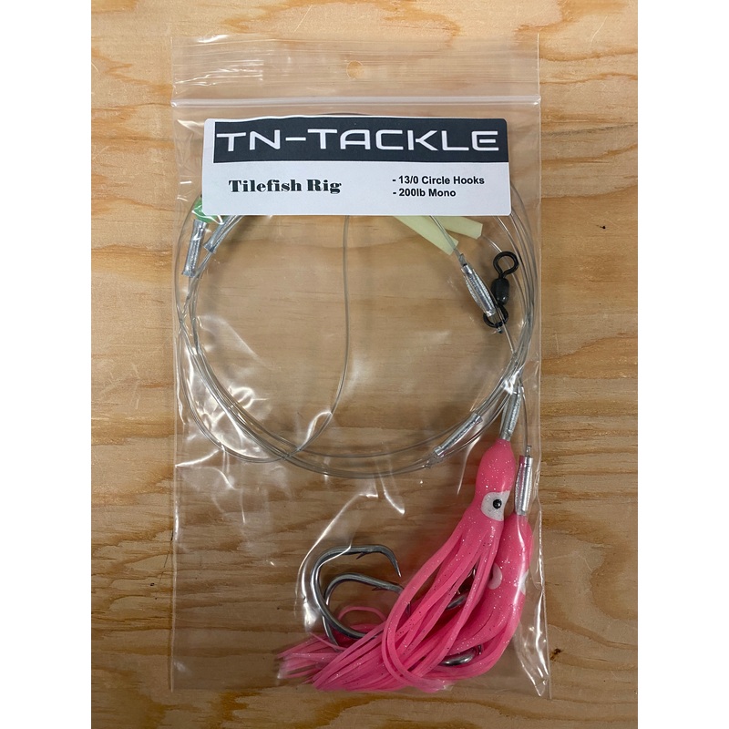 TN-Tackle – Tilefish Rigs|Pink Glow Skirt|Green Glow Skirt|Glow Bead Only