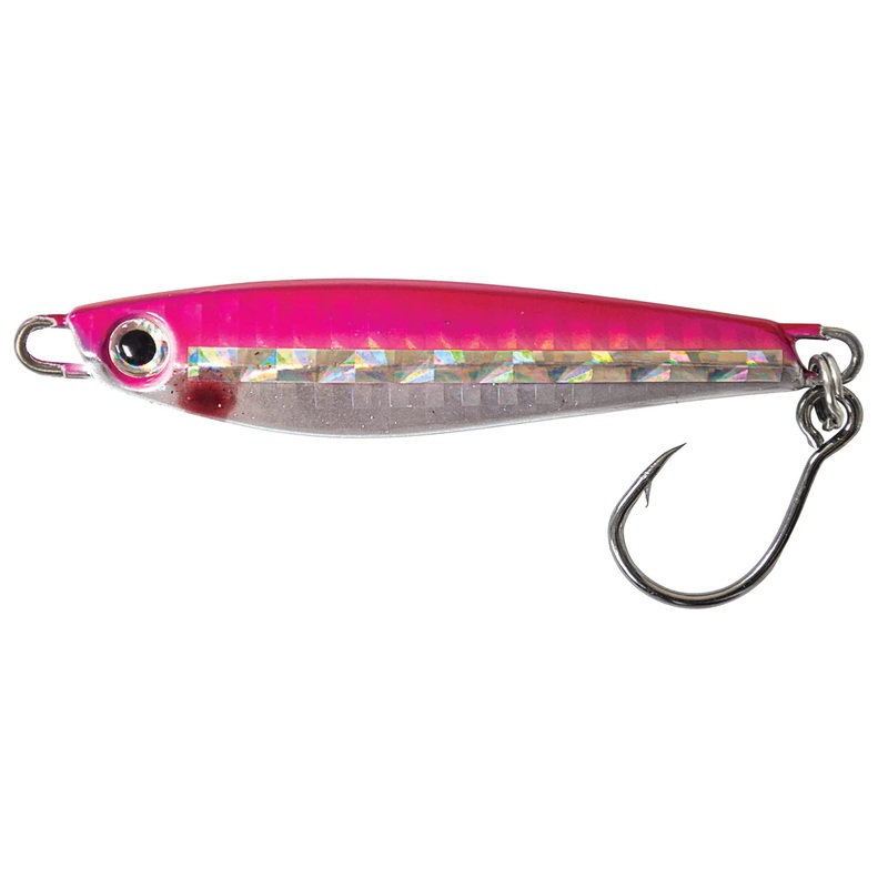 Tsunami – Forktail Candy Jigs|3/4oz|1oz|1 1/2oz|Pink/Silver|Silverside|Bay Anchovy|Sardine