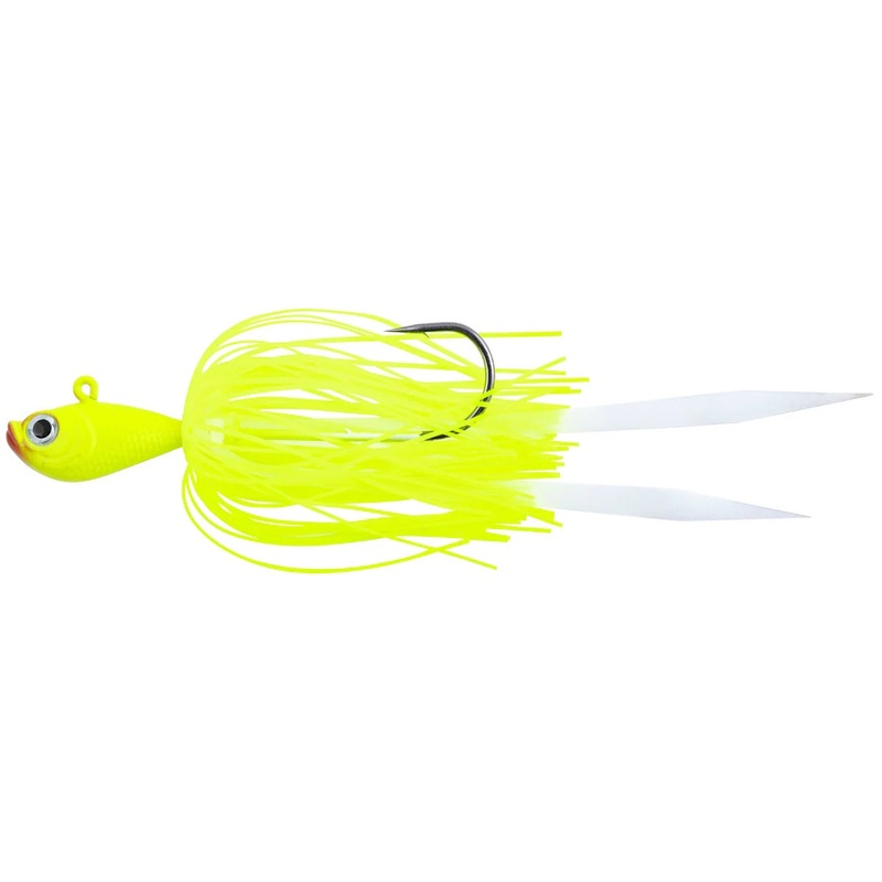 Tsunami – Silicone Skirt Jigs|2oz|3oz|Pink/White|Chartreuse|White