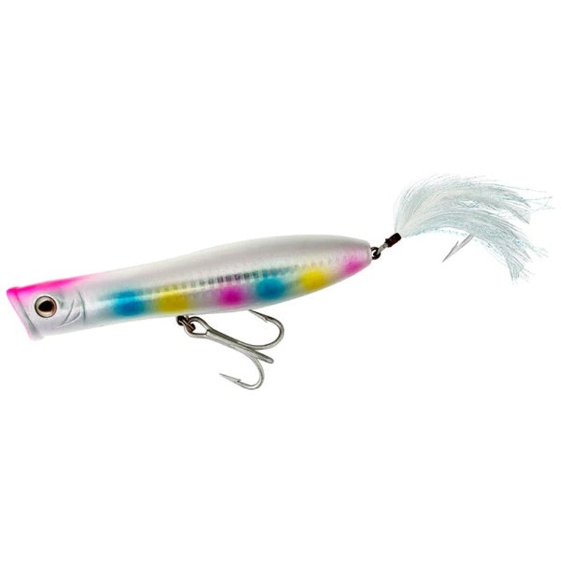 Tsunami – XD Talkin’ Popper|6in – 2 3/8oz|7in – 3 3/8oz|Wonder Bread|Green Mackerel|Bunker|Electro School Bus|Yellow/Red Head|Blue Mackerel|Bone w/ Red Gill Eye