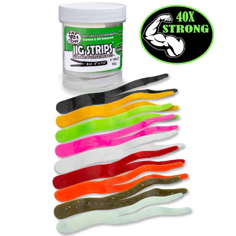Fat Cow – Split Tail Jig Strips