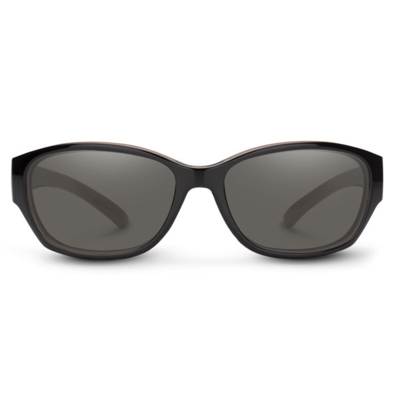 Suncloud – Duet Sunglasses|Black Backpaint + Polarized Gray Lens