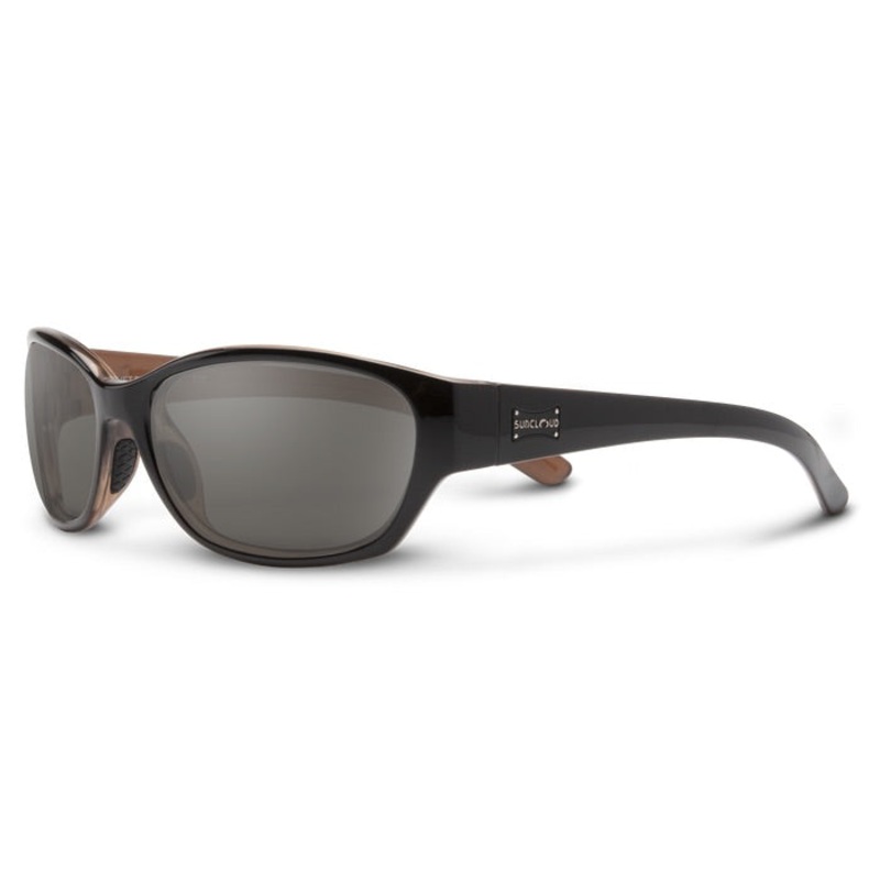 Suncloud – Duet Sunglasses|Black Backpaint + Polarized Gray Lens