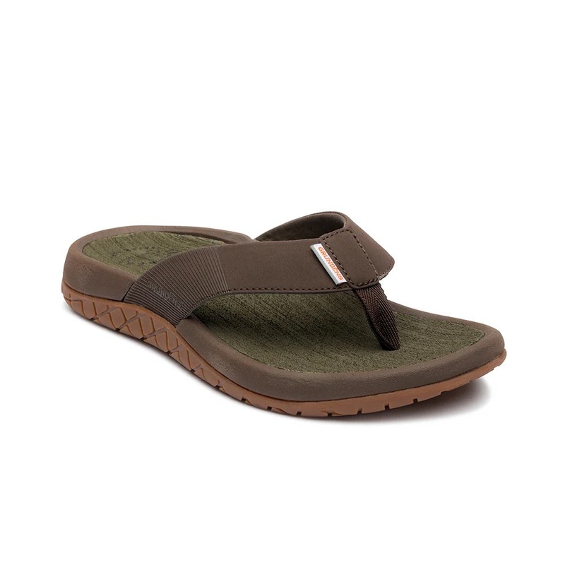 Grundens – Fishfinder Sandals|Dark Brown|Blue Abyss|M8|M9|M10|M11|M12|M13|M14