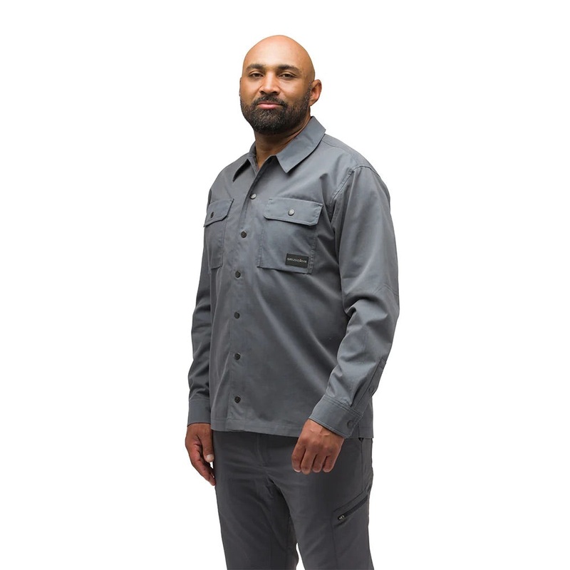 Grundens – Jetty Shirt|Iron Gate|Antique Bronze|Medium|Large|X-Large|2X-Large