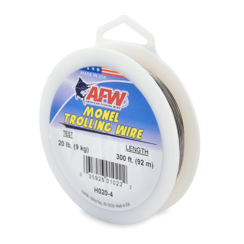 AFW – Monel Trolling Wire|20||30||50|300ft|600ft Total (2-Connected)