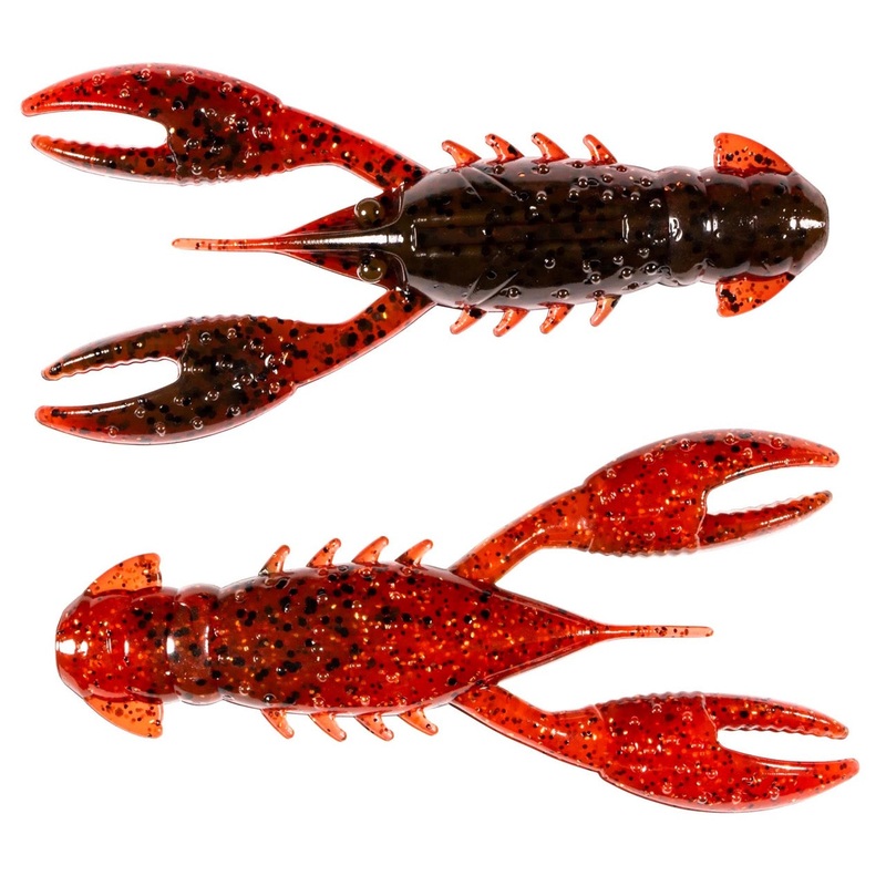 Z-Man – Pro CrawZ|3.5in – 3 Pack|Drew’s Craw|Hot Craw|Canada Craw|Okeechobee Craw