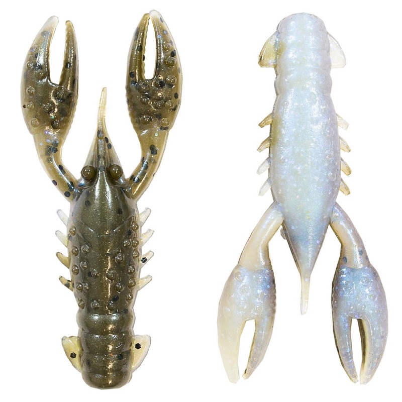 Z-Man – TRD CrawZ|2.5in – 6 Pack|Canada Craw|The Deal|Black/Blue|Mudbug