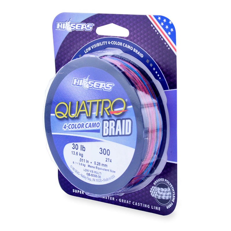 Hi-Seas – Quattro Braid|30lb|300yds
