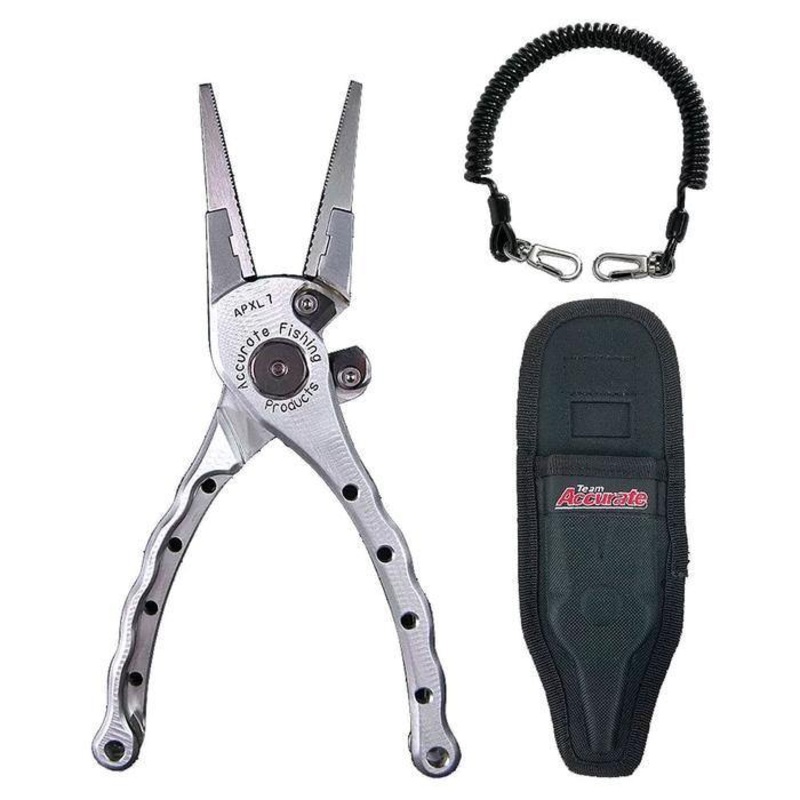 Accurate – 7in Piranha Pliers with Sheath and Lanyard