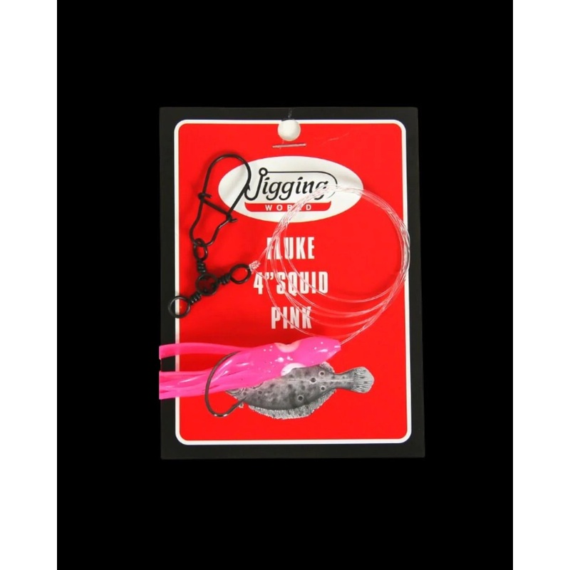 Jigging World – Fluke Rigs with 4in Squid
