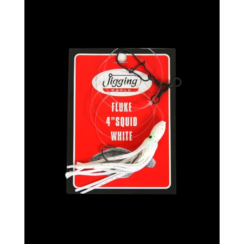 Jigging World – Fluke Rigs with 4in Squid