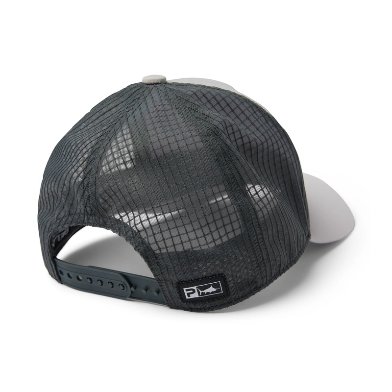 Pelagic – Echo Gyotaku Performance Tuna Trucker Hat