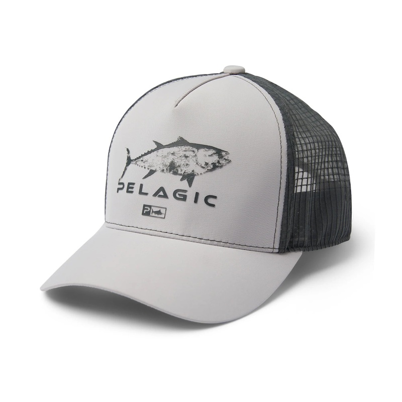Pelagic – Echo Gyotaku Performance Tuna Trucker Hat