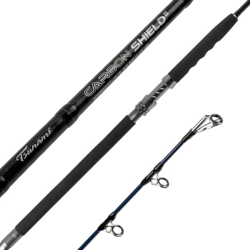 Tsunami – Carbon Shield II Spinning Boat Rods