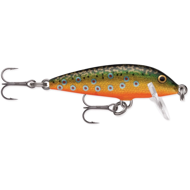 Rapala – Countdown Minnows|CD05 – 2in|CD07 – 2.75in|CD09 – 3.5in|Brook Trout|Brown Trout|Silver|Perch|Firetiger|Fire Minnow|Gold