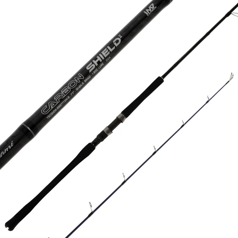Tsunami – Carbon Shield II Big Bait Spinning Boat Rods