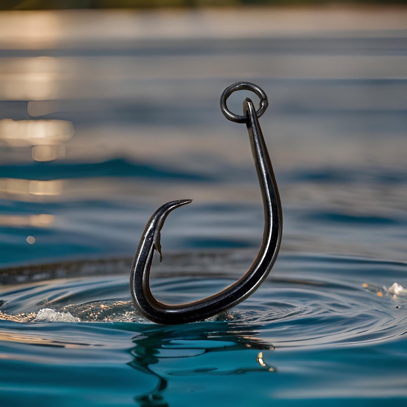 Quick Rig – Charlie Brown Hooks (HD – Matte Black) with Welded Rings