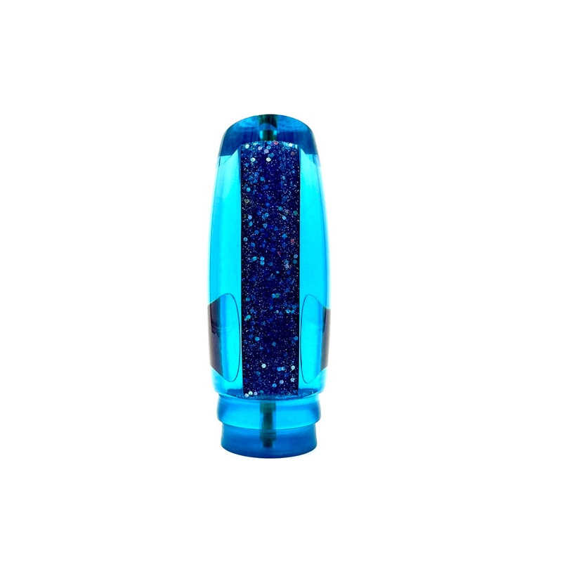 Koya Lures – Double Plunger – Blue Resin Holo Silver Glitter