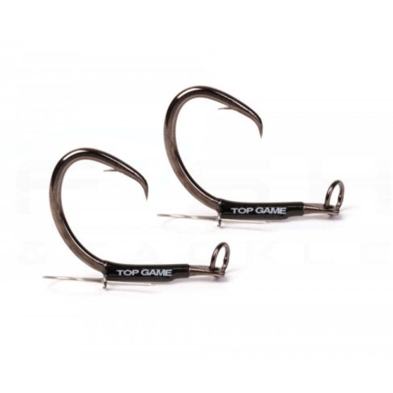 Top Game – Ringed Charlie Brown HD Live Bait Circle Hooks