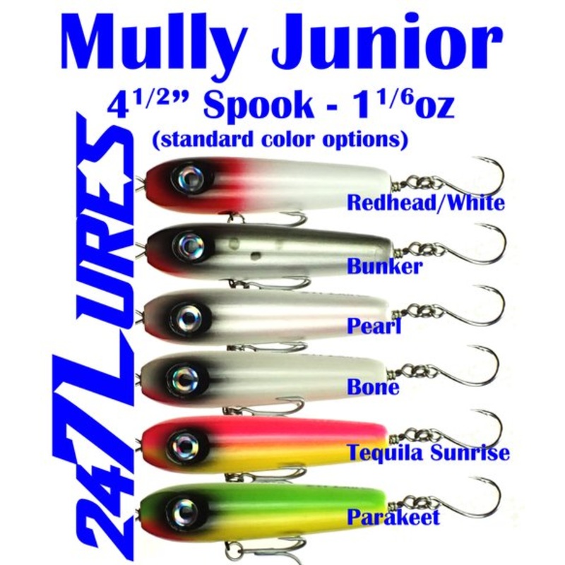 24/7 Lures – 4.5in Mully Junior Spook