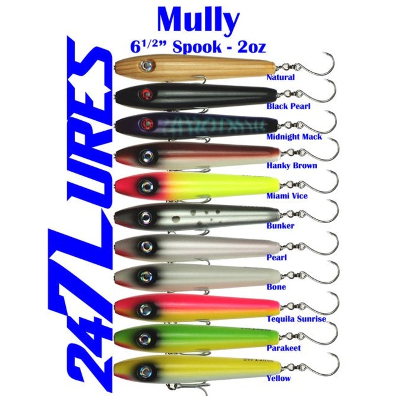 24/7 Lures – 6.5in Mully Spook