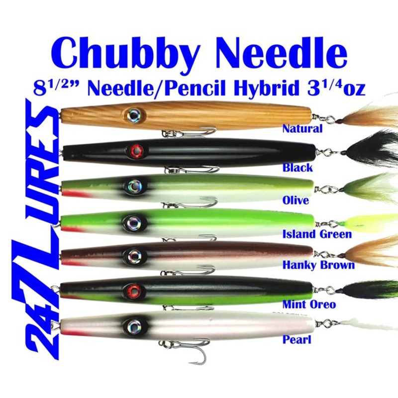 24/7 Lures – 8.5in Chubby Needle