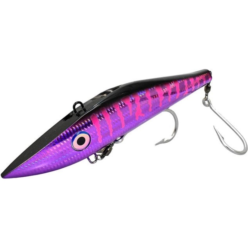 Salta Lures – MagDiver|10in – 14.5oz|Purple Marlin|Pink Marlin|Holo Mack|Holo Yellowfin Tuna|Glow Head