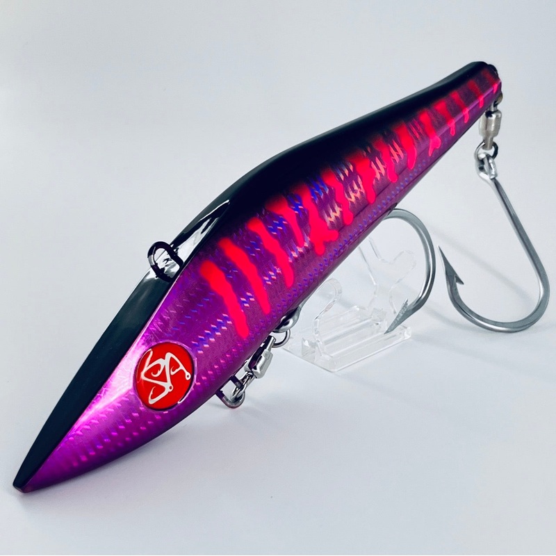 Salta Lures – MagDiver|10in – 14.5oz|Purple Marlin|Pink Marlin|Holo Mack|Holo Yellowfin Tuna|Glow Head