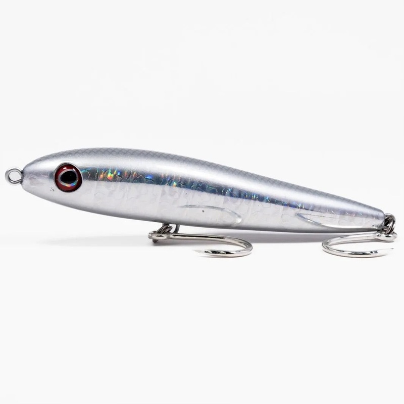 Dark Matter – Feeder Minnow|4-1/2in – 3/4oz|Bone|Holo Silver/Ghost Back|Holo Gold/Black Back|Mullet