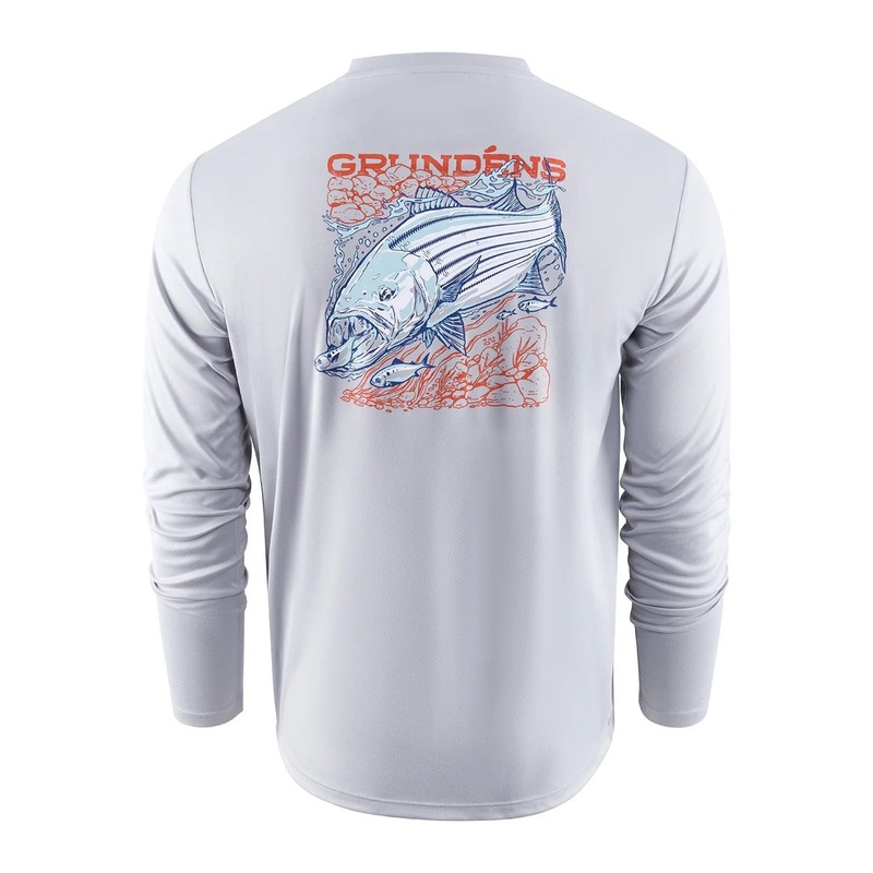 Grundens – Striped Bass Long Sleeve Tech Tee