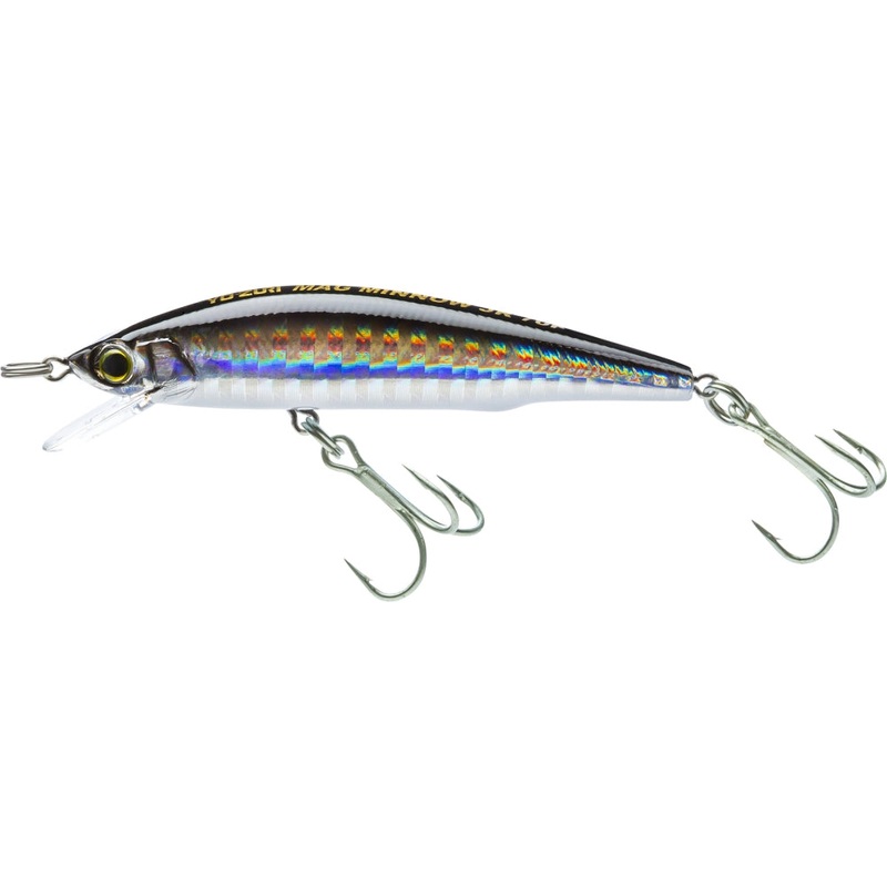 Yo-Zuri – Mag Minnow|3.5in – 3/8oz|4.25in – 5/8oz|5in – 1oz|Bone|Double White|Fluorescent Pink|Green Mackerel|Black Back|Sardine