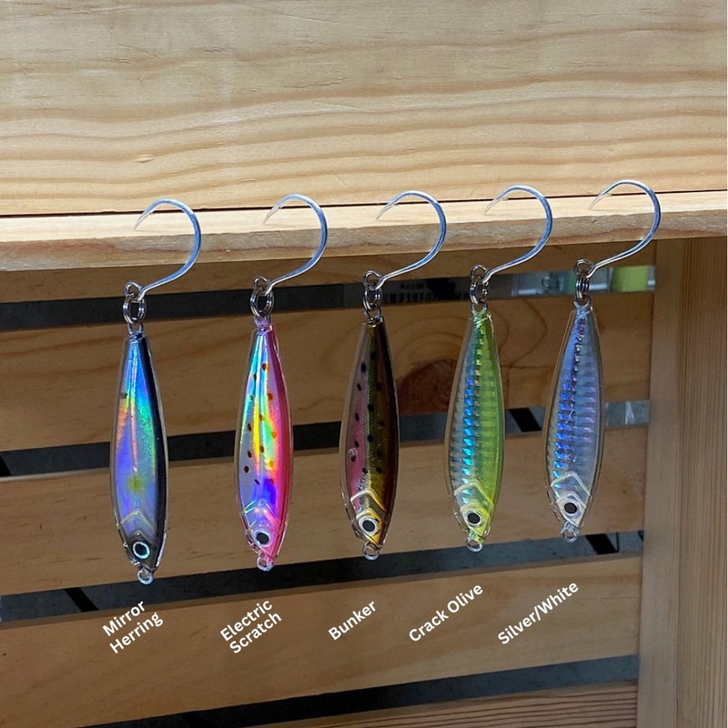 Monomoy Tackle – Hard Shell Peanut Jigs