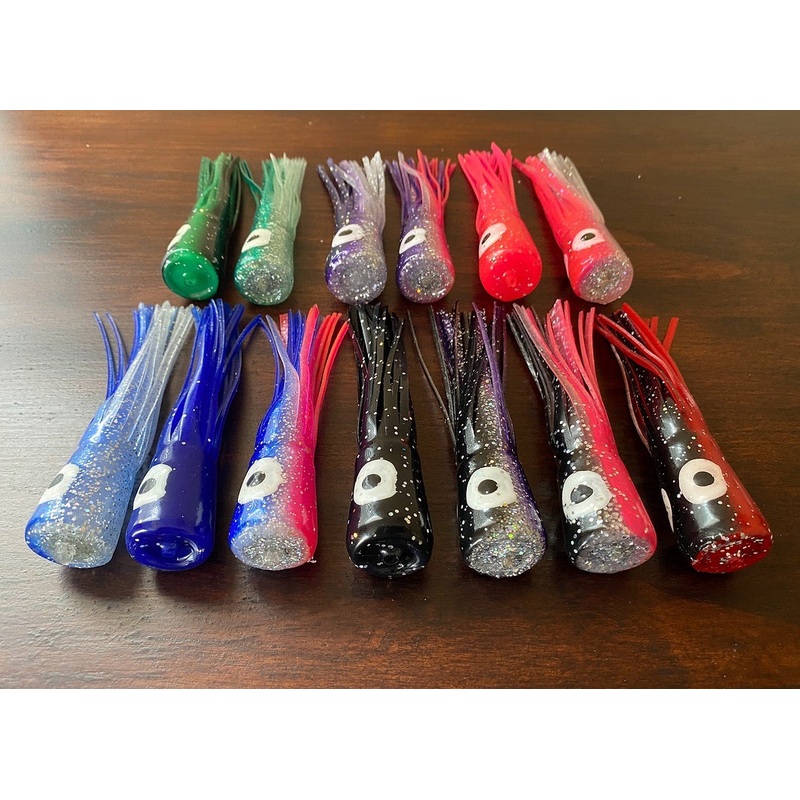 Fish Downsea – Chugger Heads|Medium Chugger|Big Chugger|Blue/Silver|Deep Blue|Pink/Silver|Pink|Black|Black/Purple|Purple/Silver|Black/Green|Blue/Pink|Black/Red