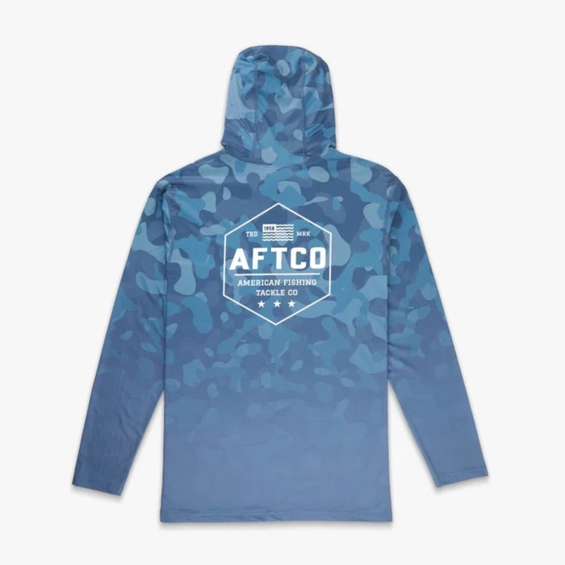 AFTCO – OG Camo UVX Long Sleeve Sun Protection Hoodie