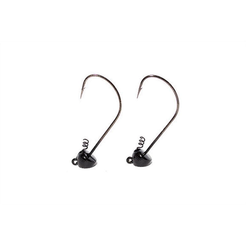 Divine Shakey Head – Black|1/4oz. 3/0 (3pk)|5/16oz. 4/0 (2pk)|3/8oz. 6/0 (2pk)|7/16oz. 5/0 (2pk)|5/8oz. 7/0 (2pk)|MAG 7/8oz. 10/0 (2pk)