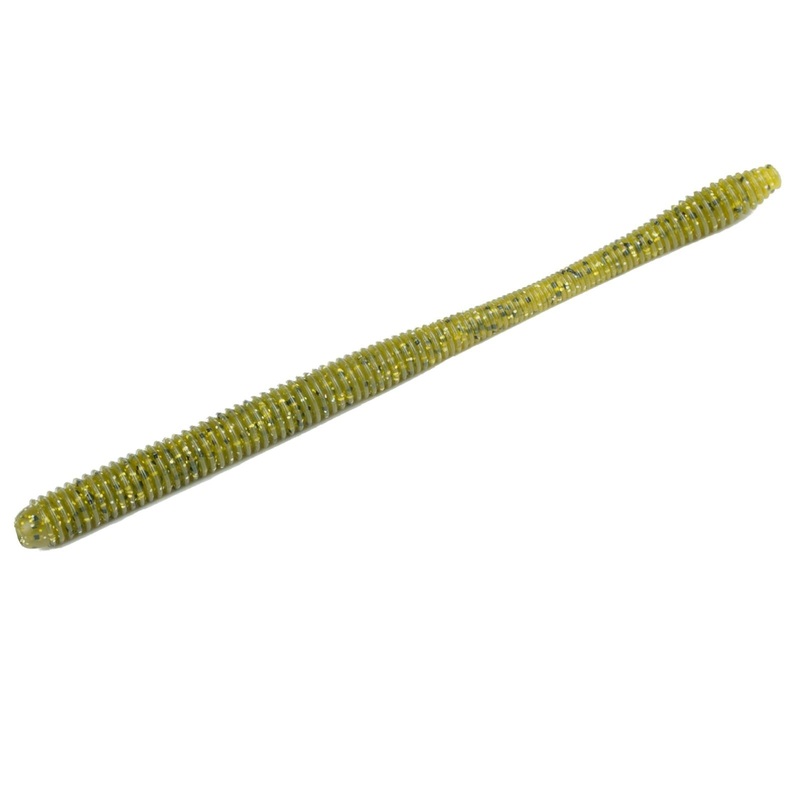 Divine Shakey Worm – Green Pumpkin Burst